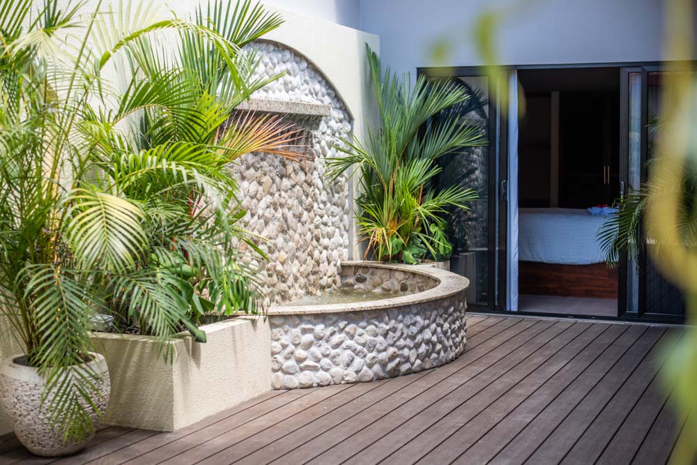 Outdoor bedroom access, Casa Oasis, Jaco Costa Rica