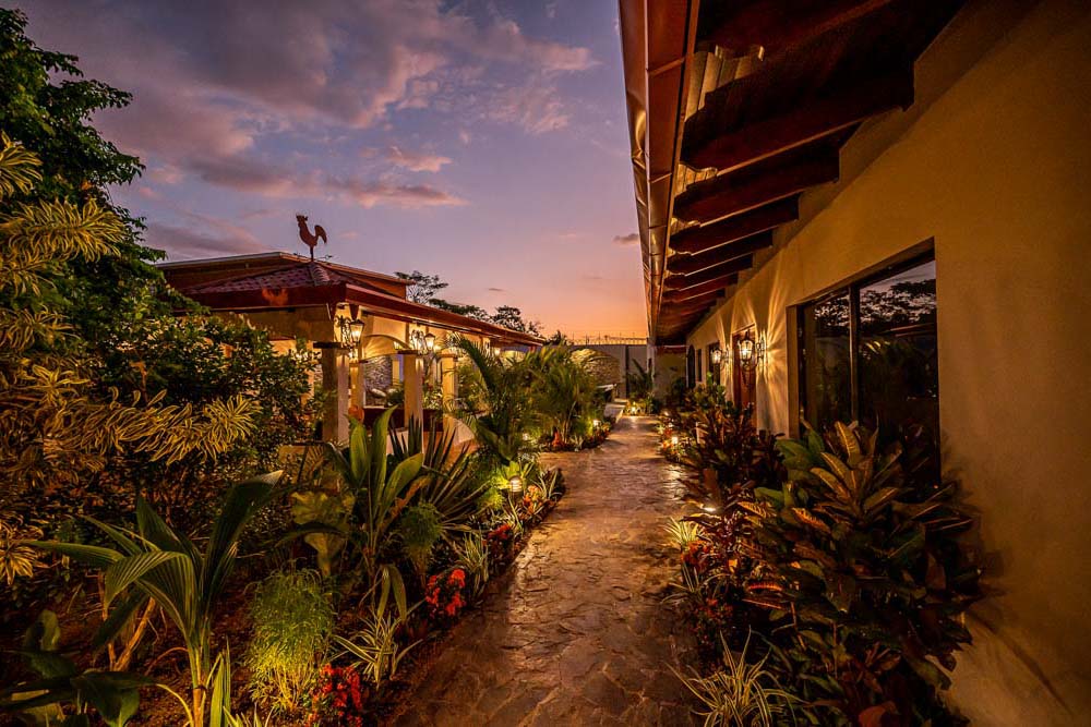 Sunset at Casa Oasis, Jaco Costa Rica